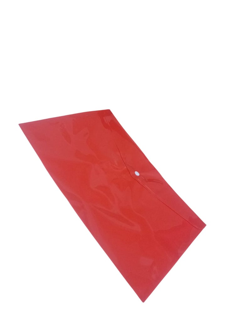 Simba Opaque Red Capsule Folder Foolscap Size 180 Micron Model FC208