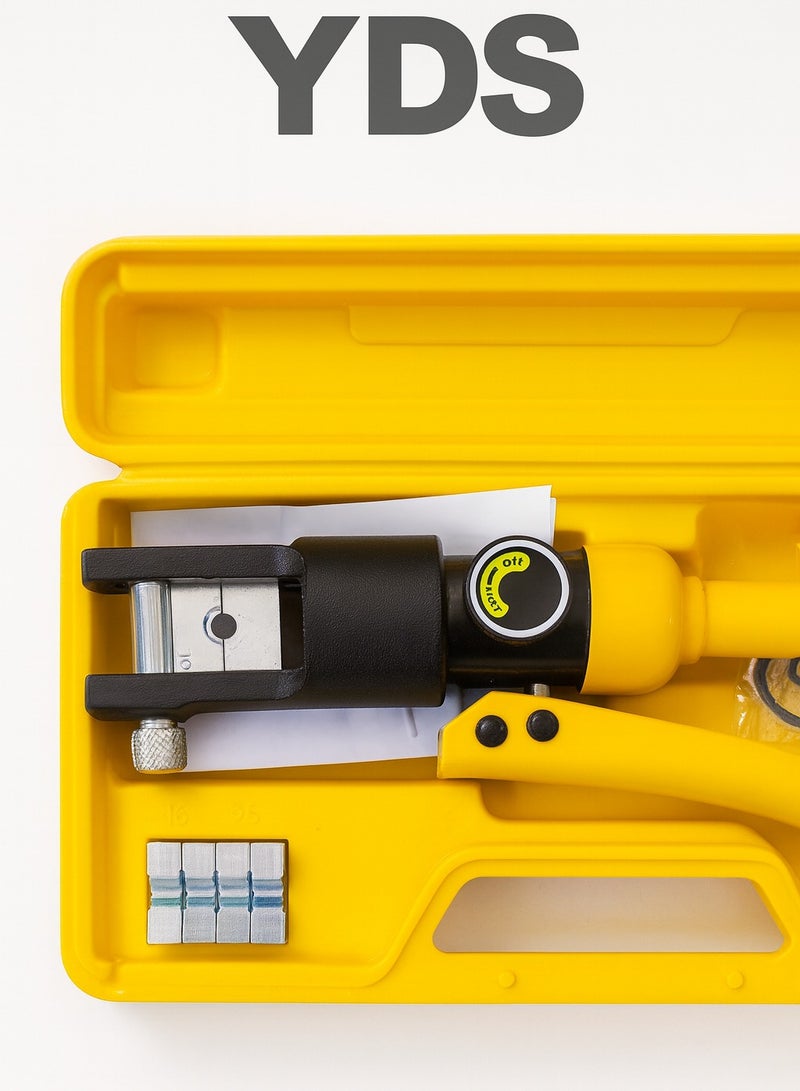 YDS Hydraulic Cable Crimping Tool with 8 Dies 10–120 mm² in Hard Case – Model YDS-0699 (Barcode 10006210) by YDS TOOLS - Image 2