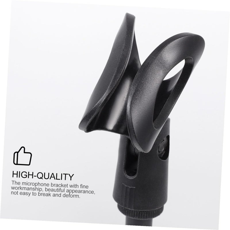 Black Adjustable Microphone Stand Tripod Universal Mic Holder for Recording - Image 4