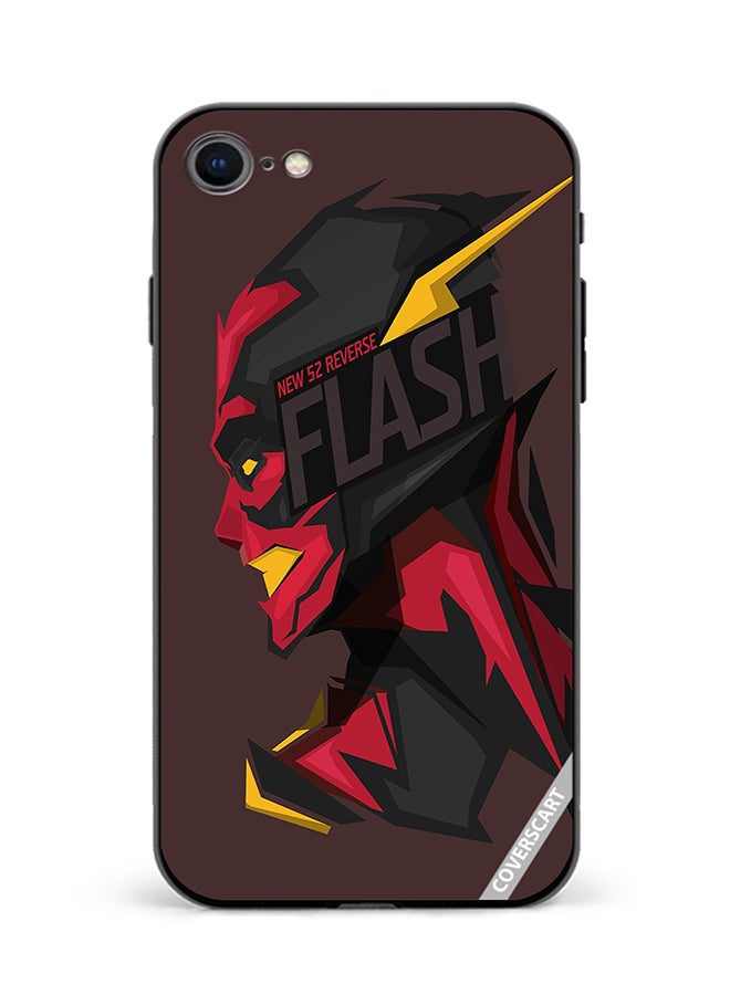 غطاء حماية لتليفون آبل آيفون 7 بتصميم فلاش متعدد الألوان