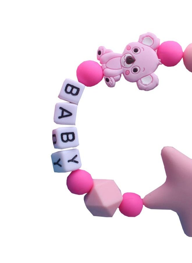 Koala - Beads Pacifier Holder With Teether - Image 1