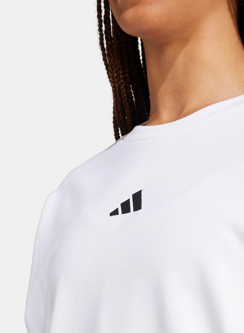Adidas Essentials 3-Stripes French Terry Sweatshirt - Image 4