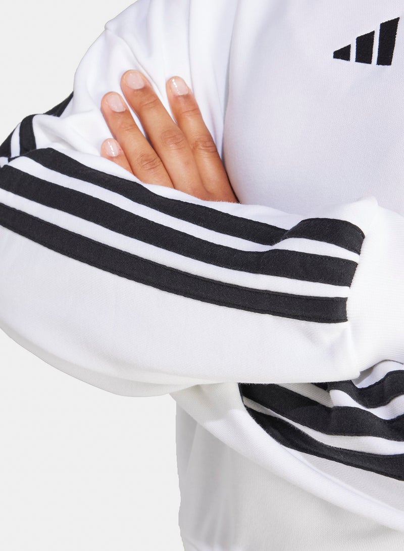 Adidas Essentials 3-Stripes French Terry Sweatshirt - Image 5