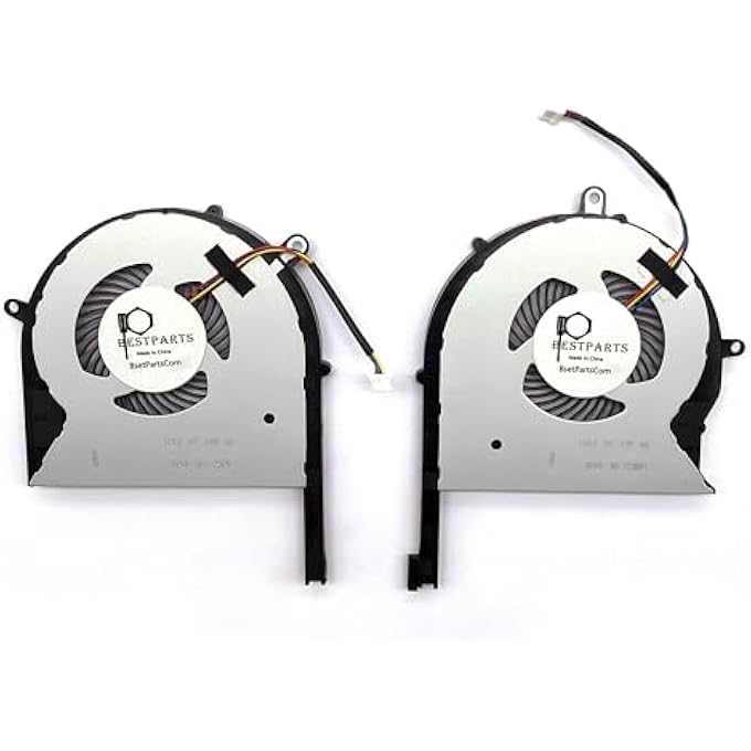 FAN REPLACEMENT FOR ASUS ROG GL703GE - NEW CPU+GPU COOLING FAN REPLACEMENT FOR ASUS ROG STRIX GL503GE GL703GE PX503GE SERIES P/N: DFS593512MN0T DFS2013121A0T, 12V FAN