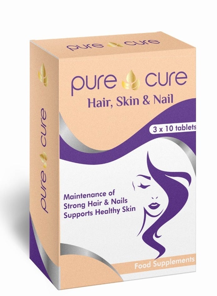PURE CURE HAIR SKIN &NAIL TAB 30S