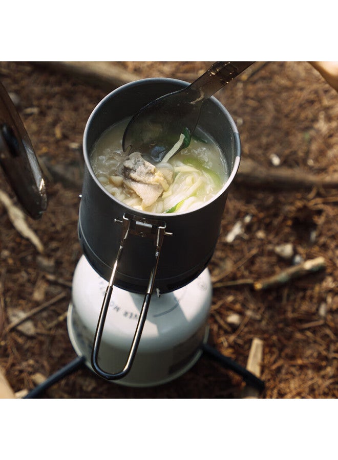 Fire-Maple Huofengqingshan Outdoor Camping Hiking Mountaineering Heat-gathering Cooking Pot Set, Portable Travel Picnic Day Trip Camping Stove Cookware - Image 4
