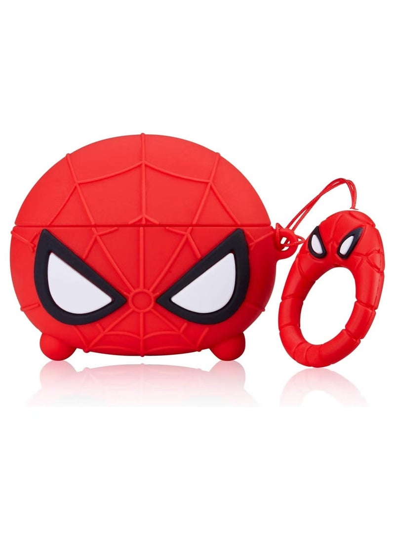 Case Soft Silicone Shockproof Cover for Apple Airpods 4 New 3D Cute Cartoon Creative Fun Case Skin with Keychain Design