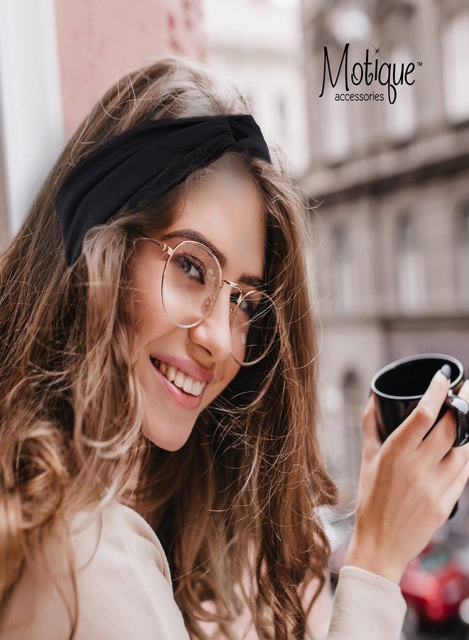 موتيك أكسيسوريز ربطة شعر نسائية من موتيك أكسسواريز، بتصميم ملتوي صلب (أصفر) - Image 2