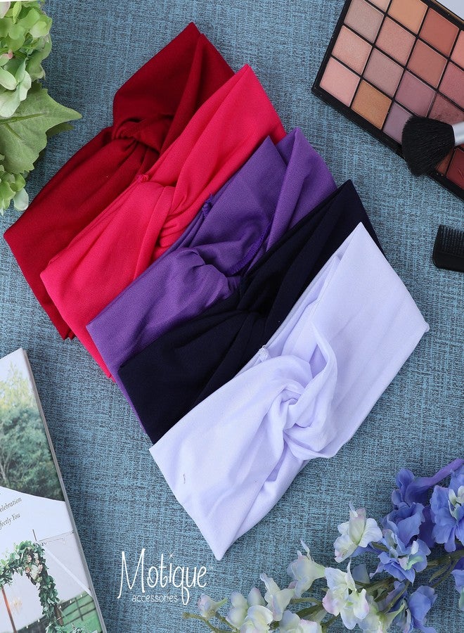 موتيك أكسيسوريز ربطة شعر نسائية من موتيك أكسسواريز، بتصميم ملتوي صلب (أصفر) - Image 3