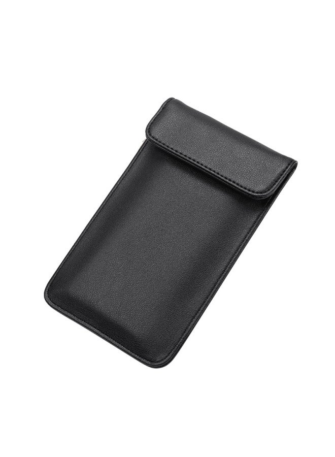 Mobile Phone Signal Shielding Bag Pregnant Women Anti-radiation Mobile Phone Bag Anti-secret GPS Positioning Anti-interference 6.5 Inch 7 Inch Set-Color:Trumpet (18.5*11cm)