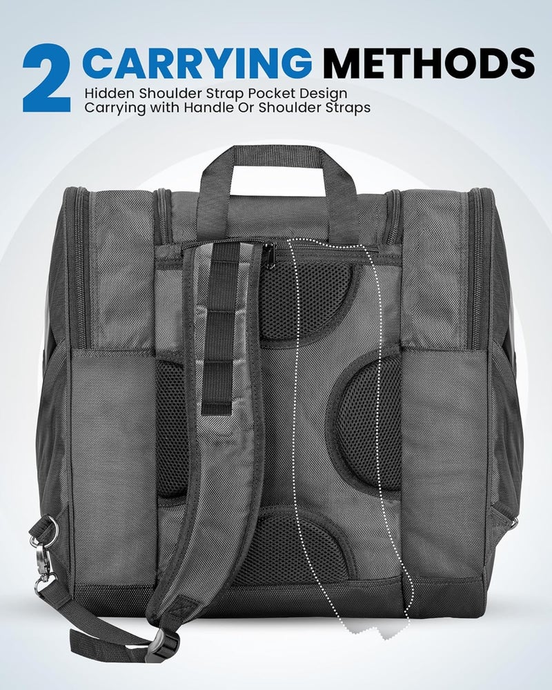 OutdoorMaster Boot Bag - 50L Ski Boots and Snowboard Boots Bag, Excellent for Travel with Waterproof Exterior & Bottom - for Men, Women and Youth - Image 3