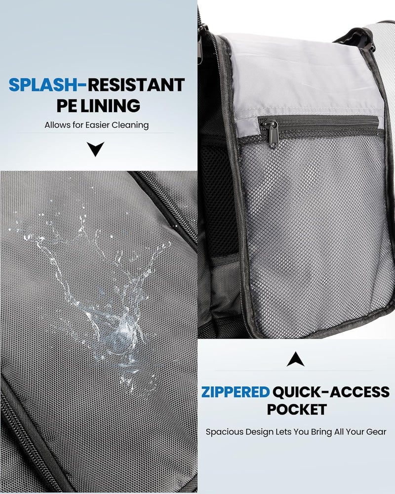 OutdoorMaster Boot Bag - 50L Ski Boots and Snowboard Boots Bag, Excellent for Travel with Waterproof Exterior & Bottom - for Men, Women and Youth - Image 5