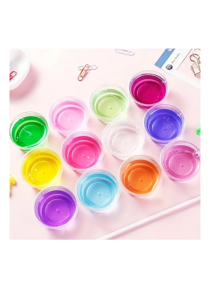 Generic - 12 pcs DIY Slime Kit-Slime Making Kit Best Gifts For Girls Boys - Image 1