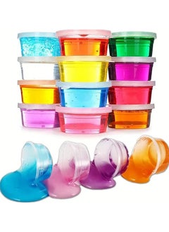 12 pcs DIY Slime Kit-Slime Making Kit Best Gifts For Girls Boys