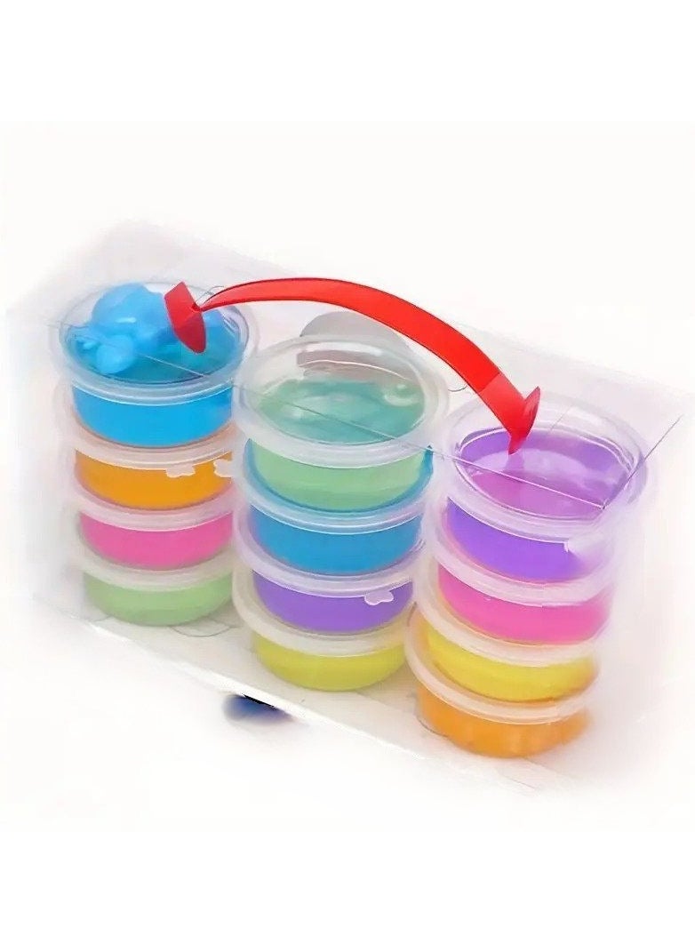 Generic - 12 pcs DIY Slime Kit-Slime Making Kit Best Gifts For Girls Boys - Image 1