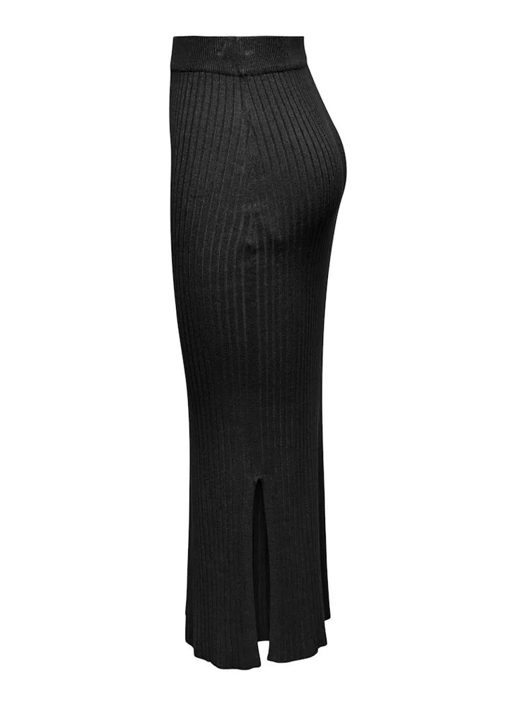 ONLY High Waist Knitted Skirt