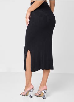 ONLY High Waist Knitted Skirt  - Image 2