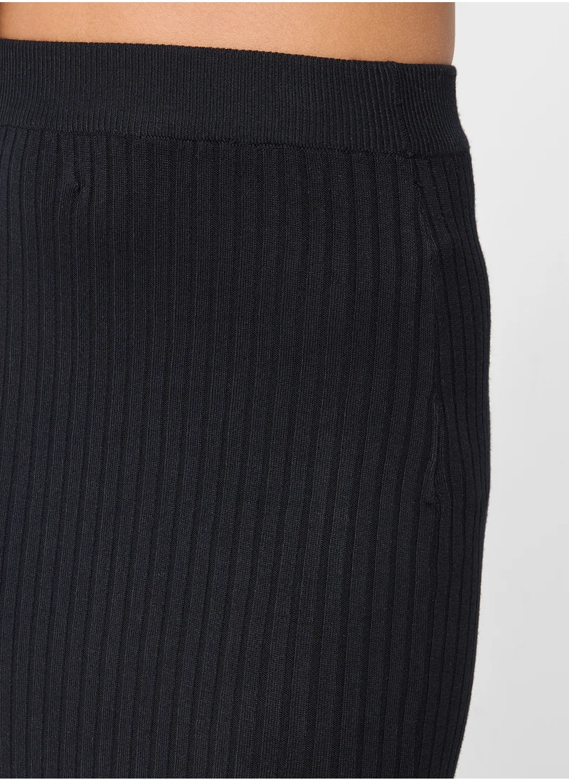 ONLY High Waist Knitted Skirt