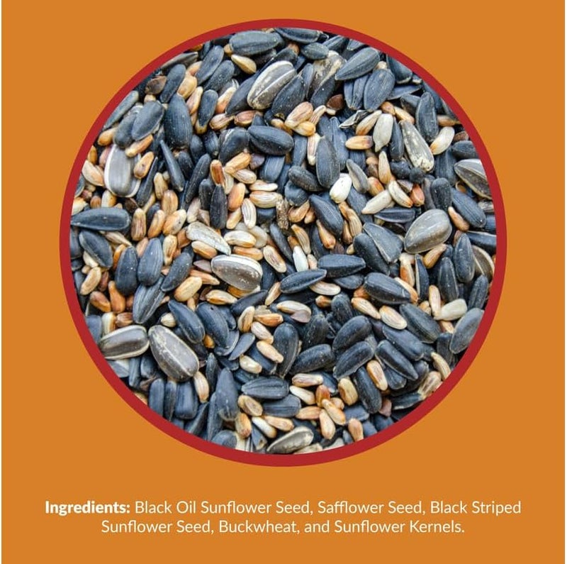 Lyric Cardinal Wild Bird Seed - Sunflower & Safflower Premium Bird Food Mix for Cardinals, Grosbeaks & Blue Jays - 18 lb bag - Image 1