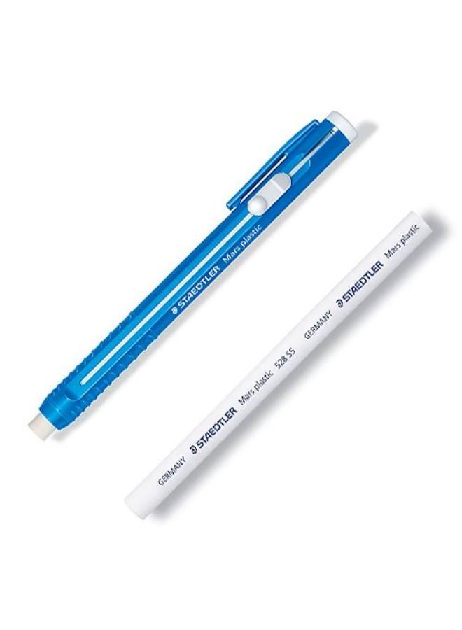 ستدلر عبوة من 10 قطع من ممحاة مارس البلاستيكية القابلة لإعادة التعبئة - Image 2