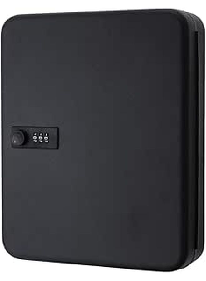 28 Slots Wall Mounted Key Box with Code Lock Household Key Security Cabinet for Office and Home - Image 1