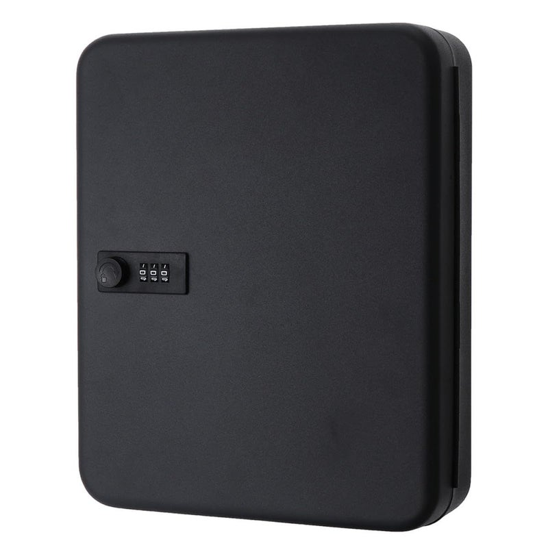 28 Slots Wall Mounted Key Box with Code Lock Household Key Security Cabinet for Office and Home - Image 2
