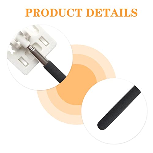 VICASKY Telescopic Rod Card Holder Reacher,Vehicle Parking Toll Swiping Stick Grabber Car Parking Contactless Payment Card Rod Tool - Image 5