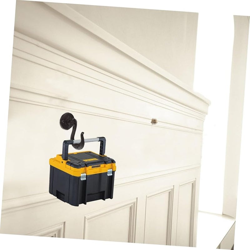 خطافات حائط من الحديد الزهر الثقيل لتنظيم أدوات المرآب بأسلوب كلاسيكي للمعلقات متعددة الاستخدامات - Image 5