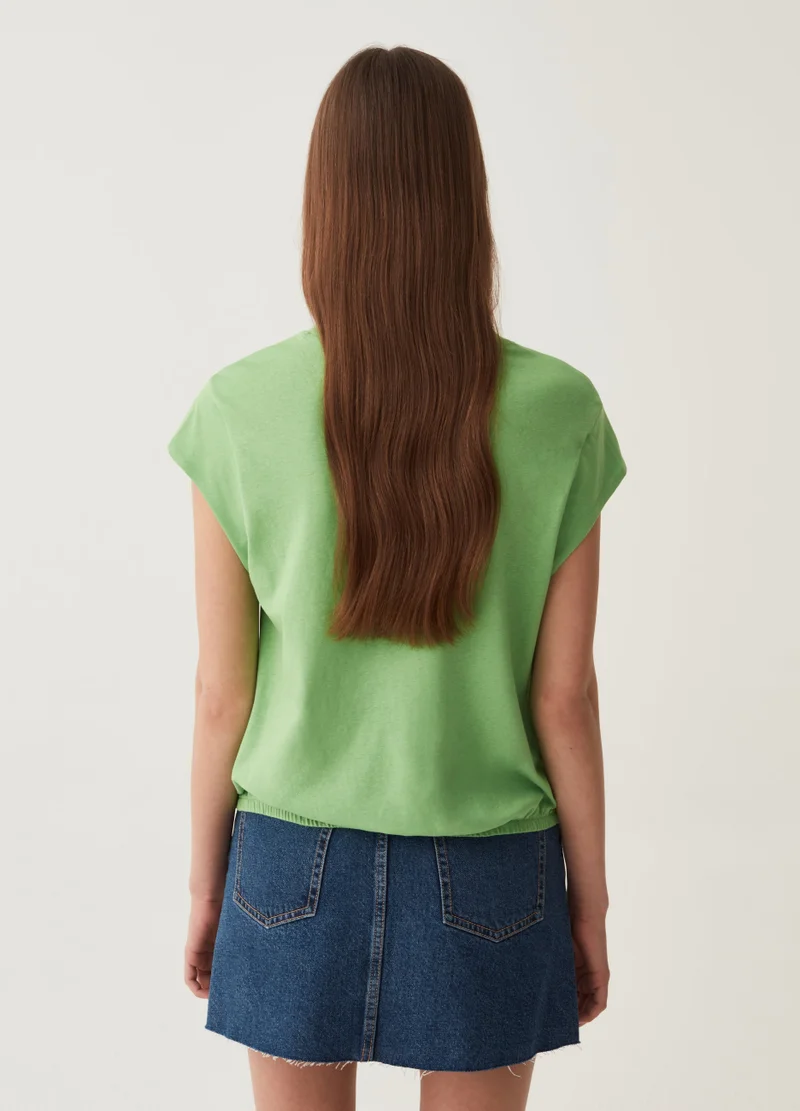 Ovs T-Shirt With Kimono Sleeves