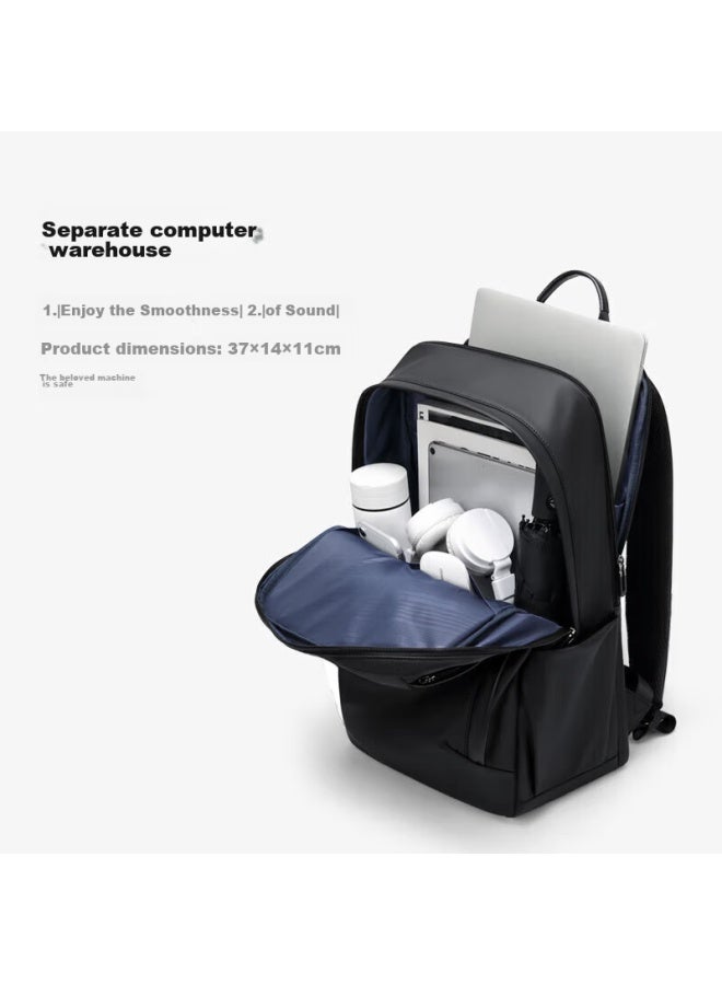 Golf Backpack For Men, Travel Backpack With Multiple Compartments, 17.3-inch Laptop Bag, Trendy Commuter Business Bag, Student Schoolbag - Image 2