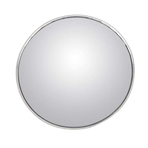 ESreake 2Pcs 3 Inch Non-Adjustable Large Stick-On Convex Blind Spot Mirror, HD Glass Big Round Rear View, Strong Adhesive for Car, Van, SUV and Trucks (3"(75mm), Frameless) - Image 1