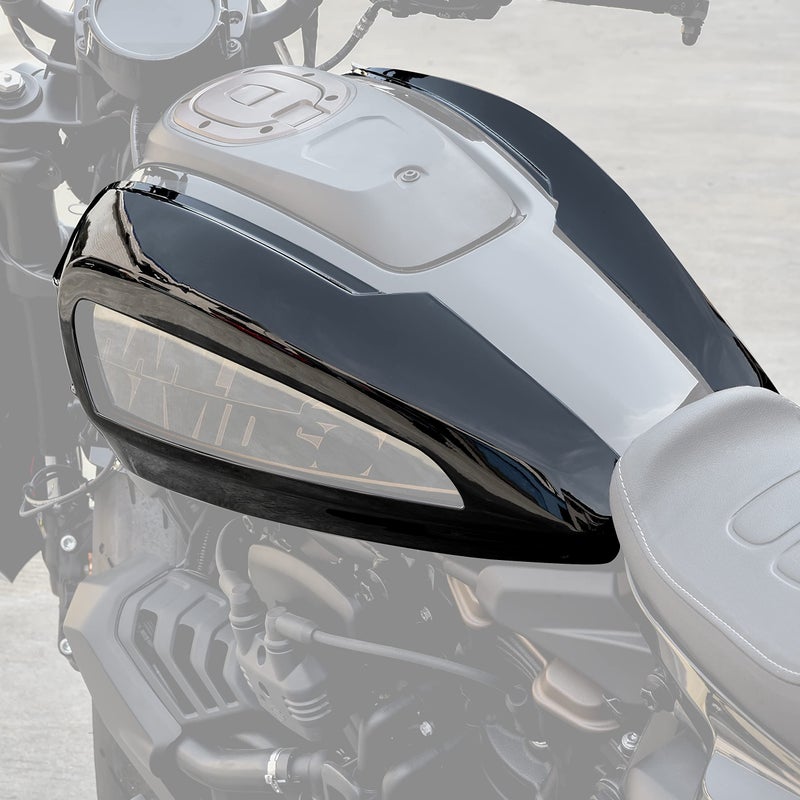 غطاء تزيين خزان الوقود VEISUTOR لسبورتستر S 1250 2123 باللون الأسود اللامع