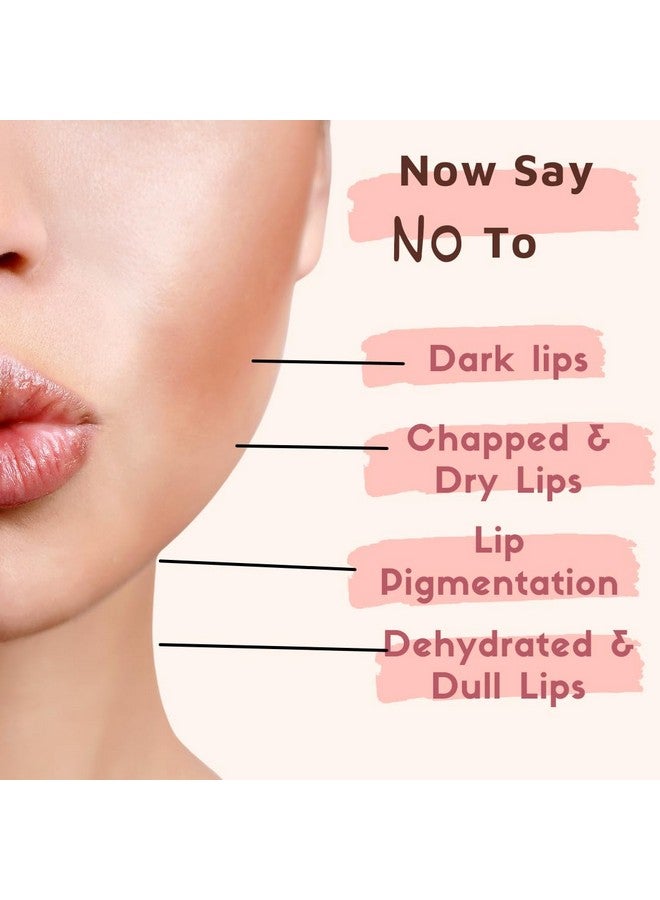 Coco Crush Rose Coconut Lips Scrub For Lightening & Brightening Lips | Chapped Lips Scrub - Image 4