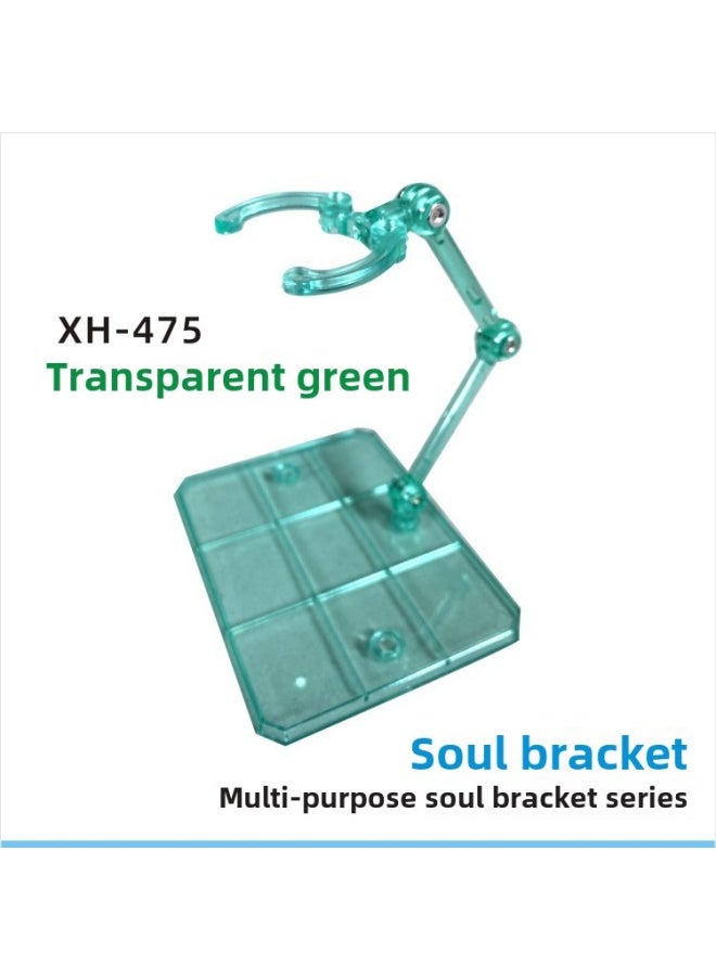 null - Exclusive Soul Handheld Model Stand Robot Soul Shf Saint Seiya Suitable For Gundam Model Stand-Color:XH-475: Soul Support Through Green - Image 1