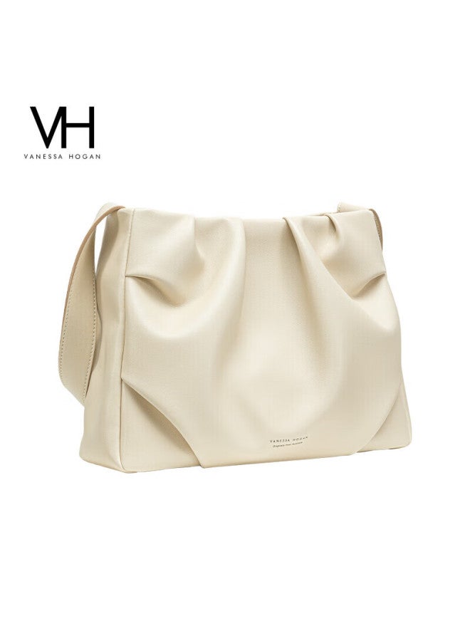 Vanessa Hogan Vh Women's Handbag, Soft Pleated Bag, Simple Commuter Underarm Bag, High-end Shoulder Bag, Christmas Gift For Girlfriend - Image 1
