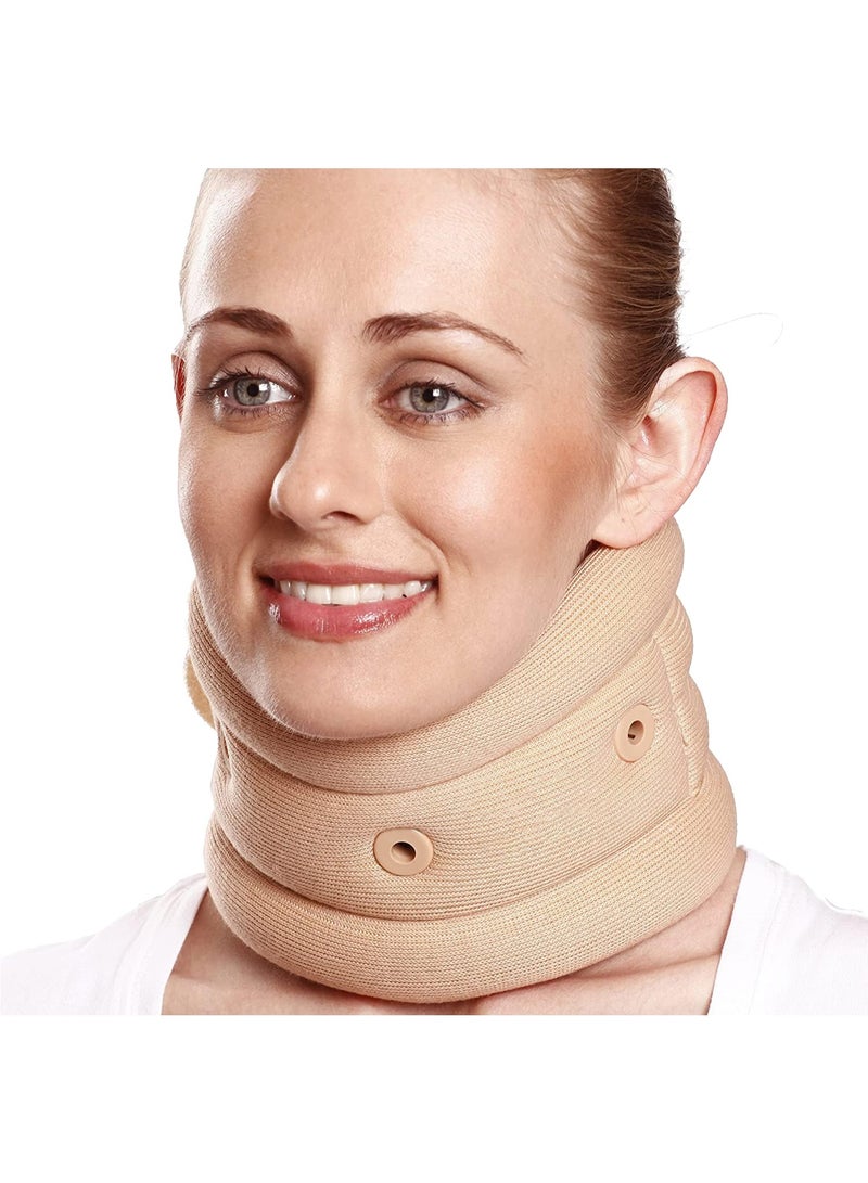 Soft Medical Neck Collar - Gentle Support & Comfort - Effective Pain Relief for Minor Aches (Medium Size) - Image 1