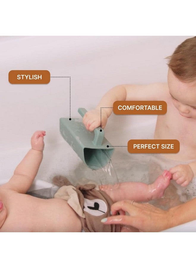 Parker Baby Co. Parker Baby Bath Rinse Cup | BPA Free, Dishwasher Safe & Food Grade Bath Cup for Rinsing Hair | Holds 18oz | Quick-Dry, Sturdy & Perfect Size Baby Water Pourer in Neutral Colors  - Image 5