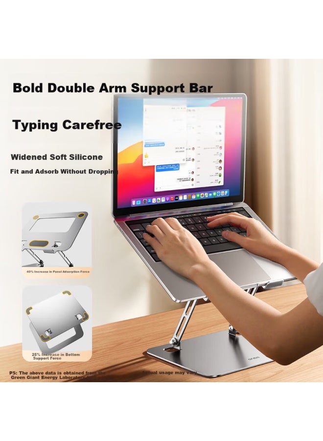 Llano Laptop Stand Adjustable Height Tablet Stand Floating Vertical Stand Compatible With Lenovo Legion Y7000P, Apple Macbook, Huawei, Etc. - Image 2