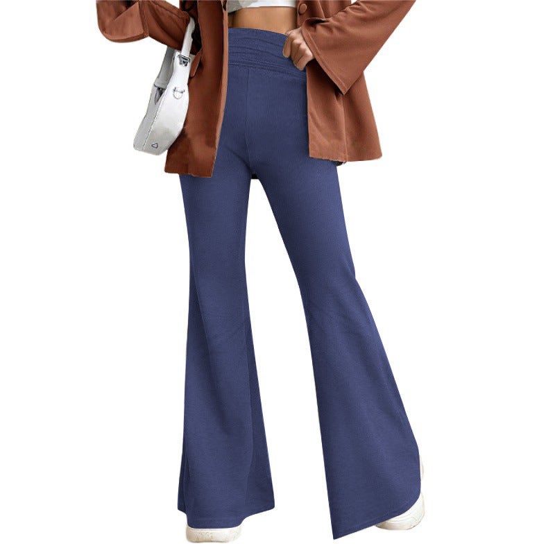 2024 Women'S New Fashion Casual Slim Comfortable Flared Pants - Image 3