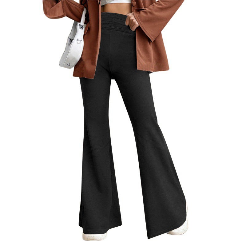 2024 Women'S New Fashion Casual Slim Comfortable Flared Pants - Image 4