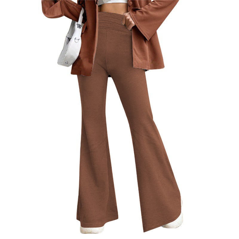 2024 Women'S New Fashion Casual Slim Comfortable Flared Pants - Image 1