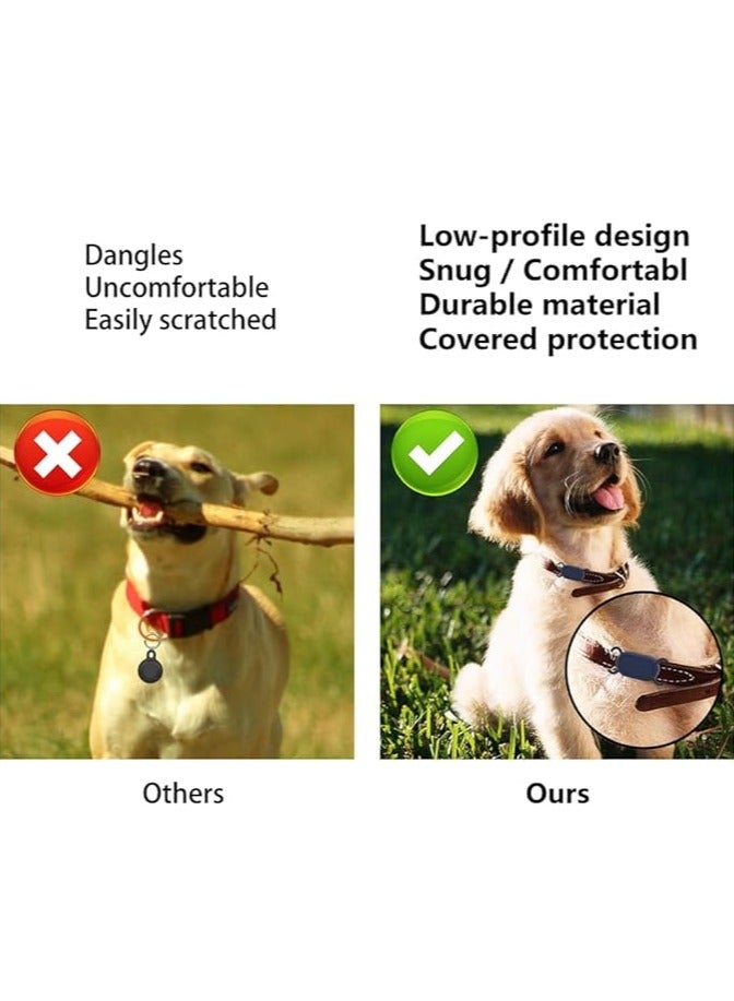 general [2pcs] Compatible with Samsung Smart Tag 2 Case, Anti-Lost Tracker Pet Collar Full Pack Silicone Protective Case - Image 2