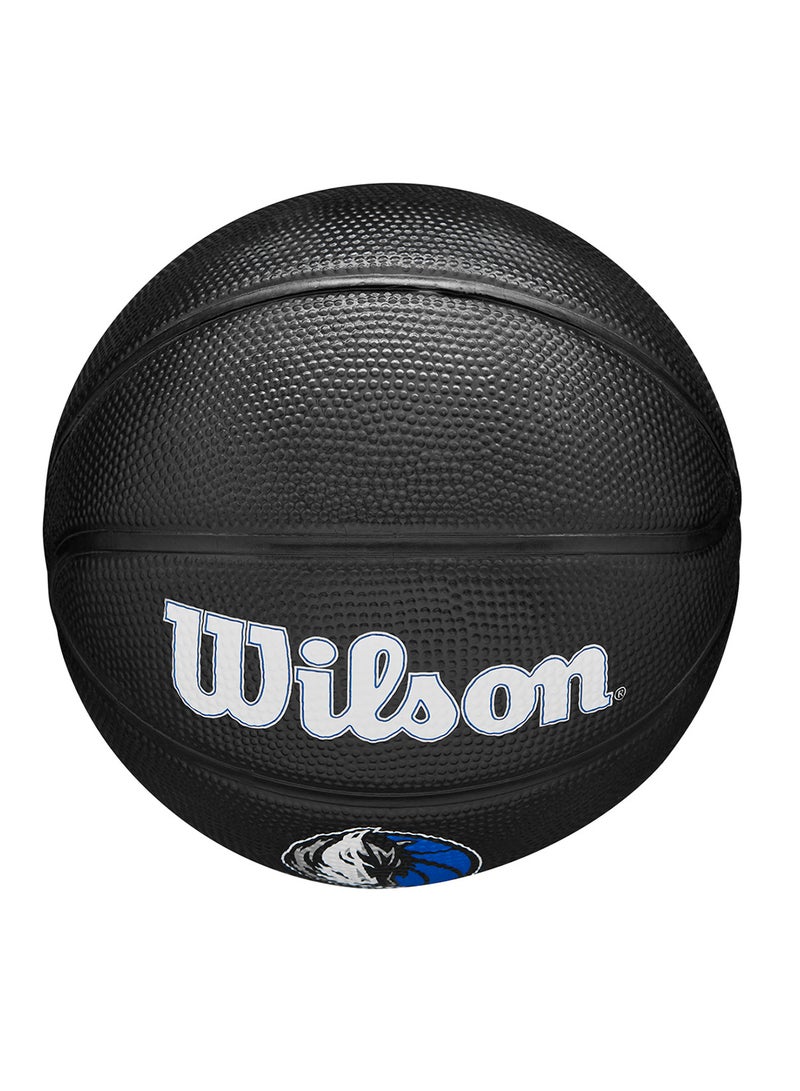 Wilson NBA Team Tribute Mini Basketball Dallas Mavericks - Size 3 (mini ball) - Black - Image 5