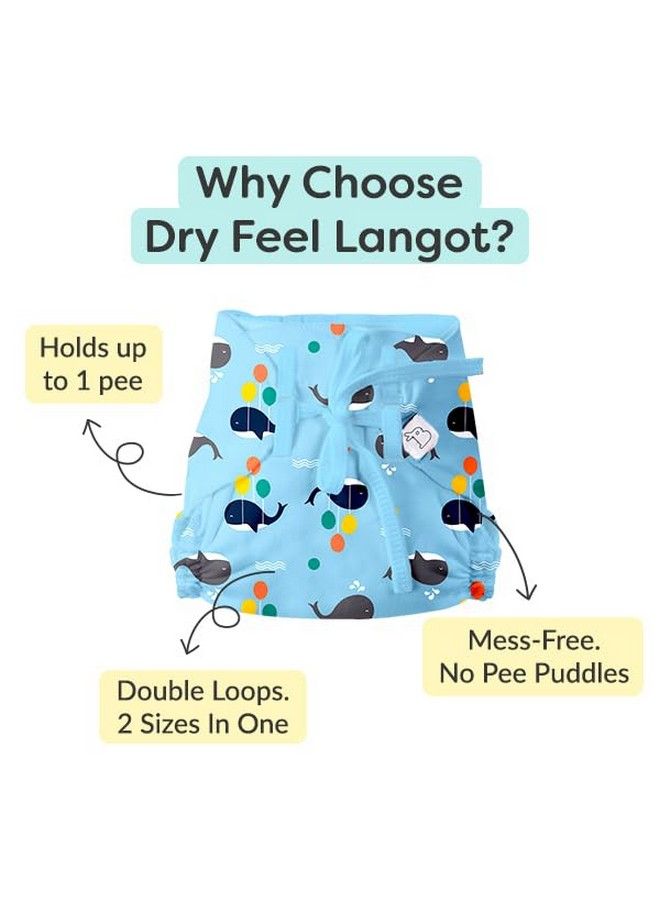 Superbottoms Gift Combo Pack Of 1 Freesize Uno 3 Dry Feel Langot 1 Booster Pad And 3 Easy Clean Top Sheets ; 1 Year Old Baby Gift; Birthday Gift For 1 Year Baby Girl & Boy; Pack Of 9 Items - Image 5