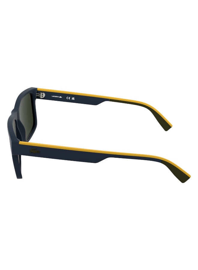 LACOSTE FULL RIM INJECTED LACOSTE SUNS L6076S 5817 (424) MATTE BLUE - Image 4