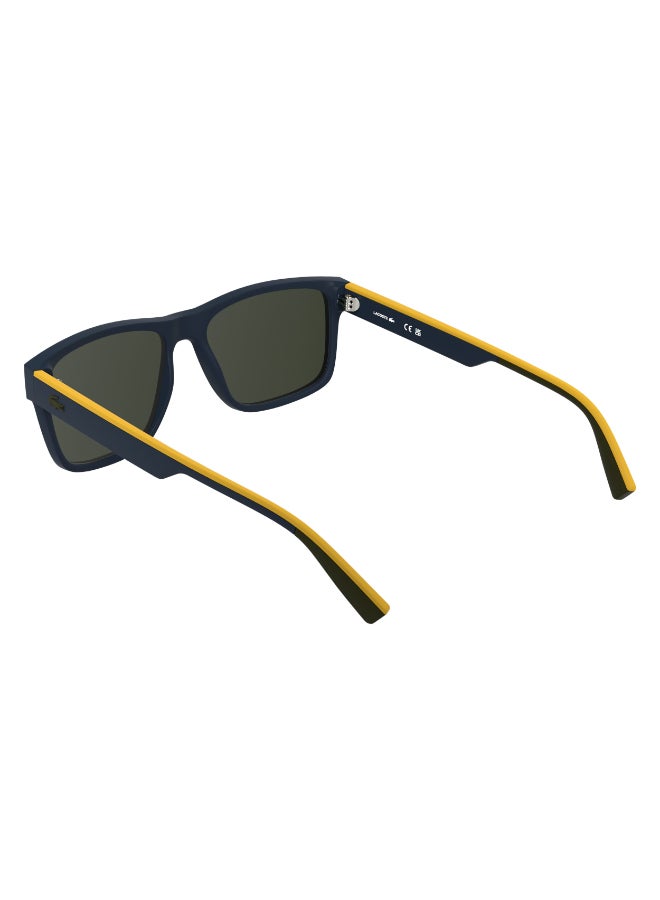 LACOSTE FULL RIM INJECTED LACOSTE SUNS L6076S 5817 (424) MATTE BLUE - Image 5