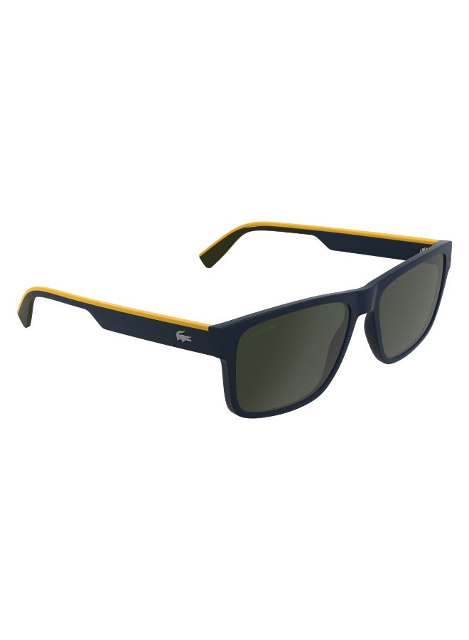 LACOSTE FULL RIM INJECTED LACOSTE SUNS L6076S 5817 (424) MATTE BLUE - Image 3
