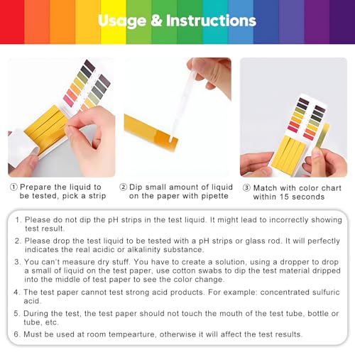 IONIX Digital Tds Tester & Ph Test Strips Combo, TDS Meter for Water Testing for Measuring Tds/Ppm- White - Image 4