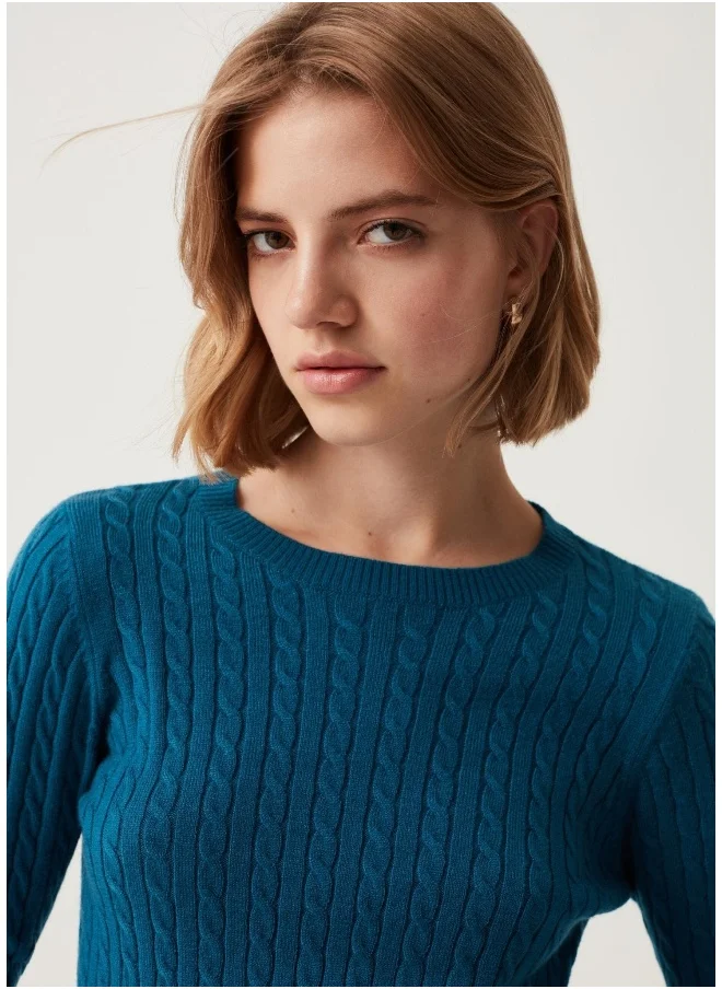 Ovs Ovs Cable Design Pullover