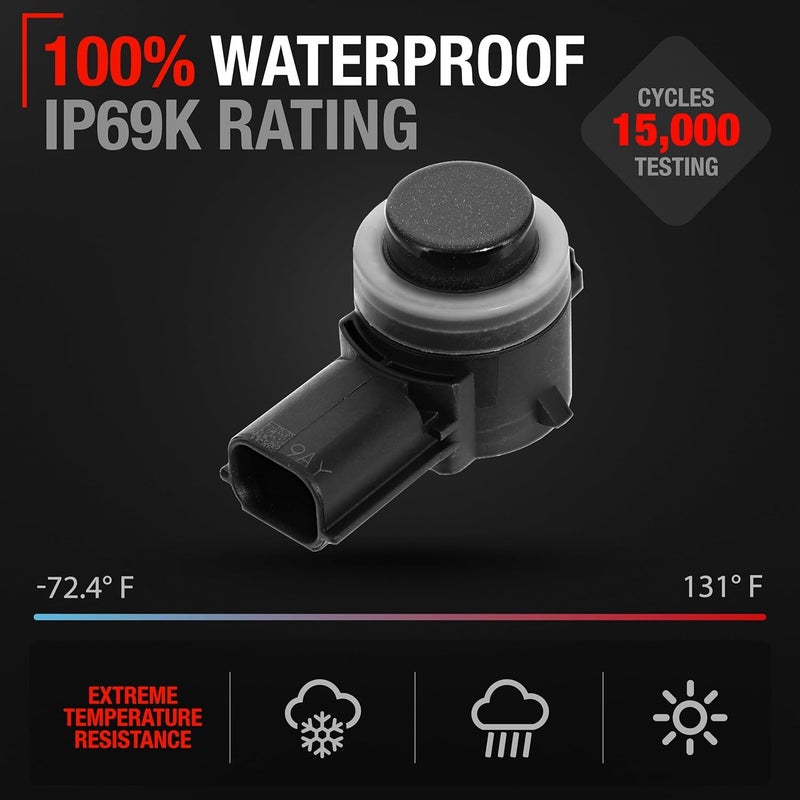 T1A Front/Rear Bumper Parking Aid Sensor Kit - Compatible with 2018-2021 Ford Edge, Explorer, and Lincoln Nautilus - Image 3